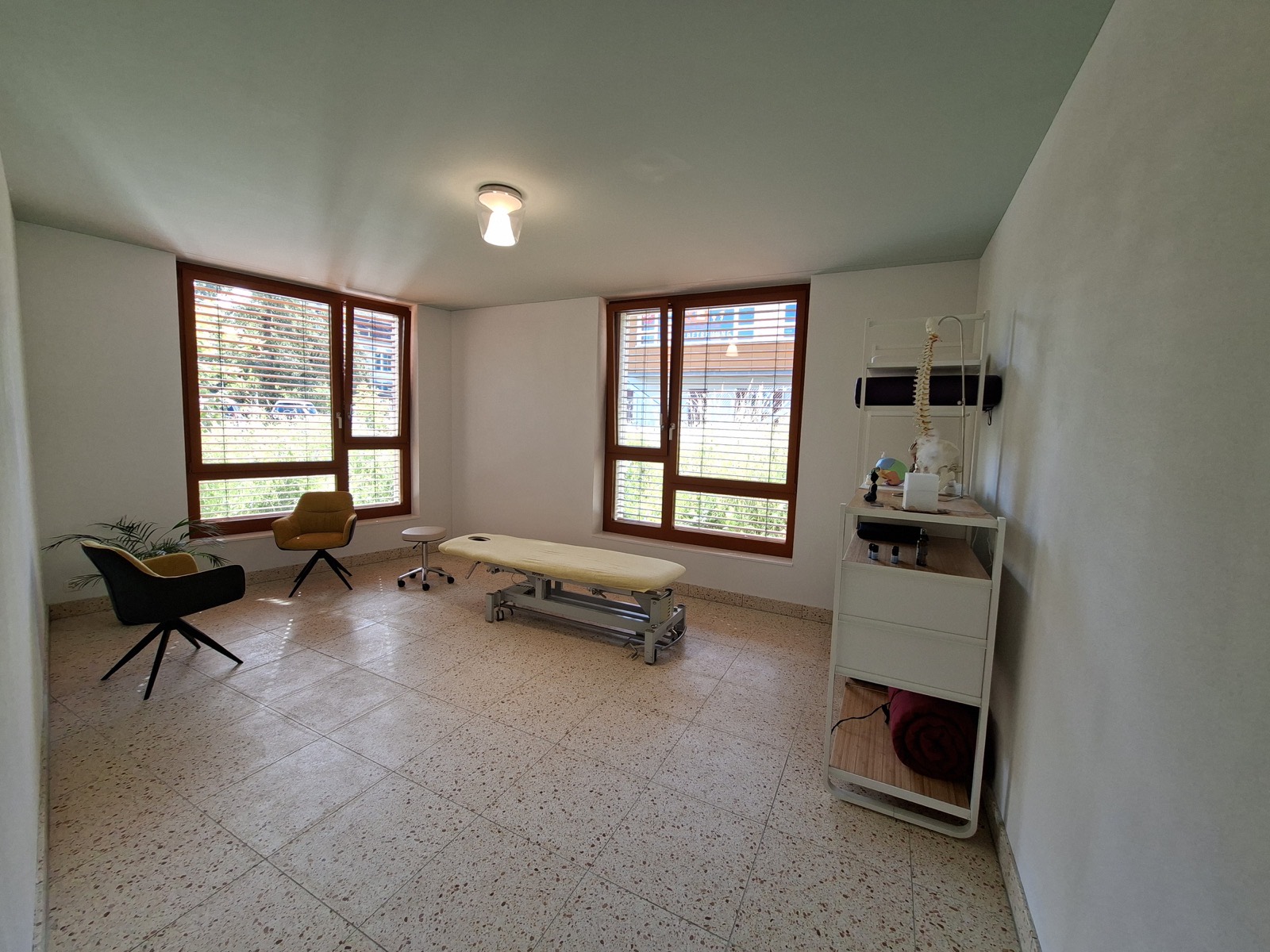 Praxisraum von Körpertherapie Kramer in Wetzikon